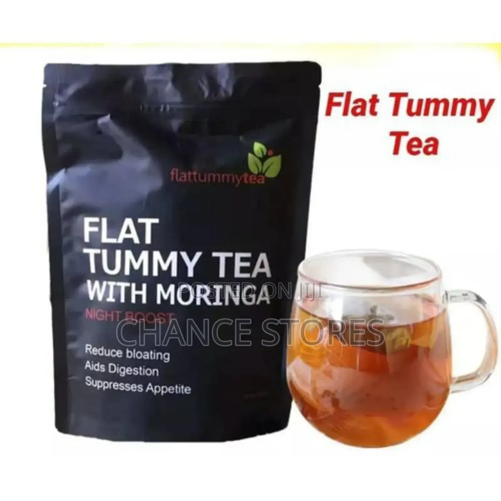 Flat Tummy Tea With Moringa
