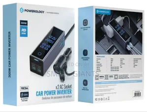 Powerology 2ac Socket Car Power Inverter