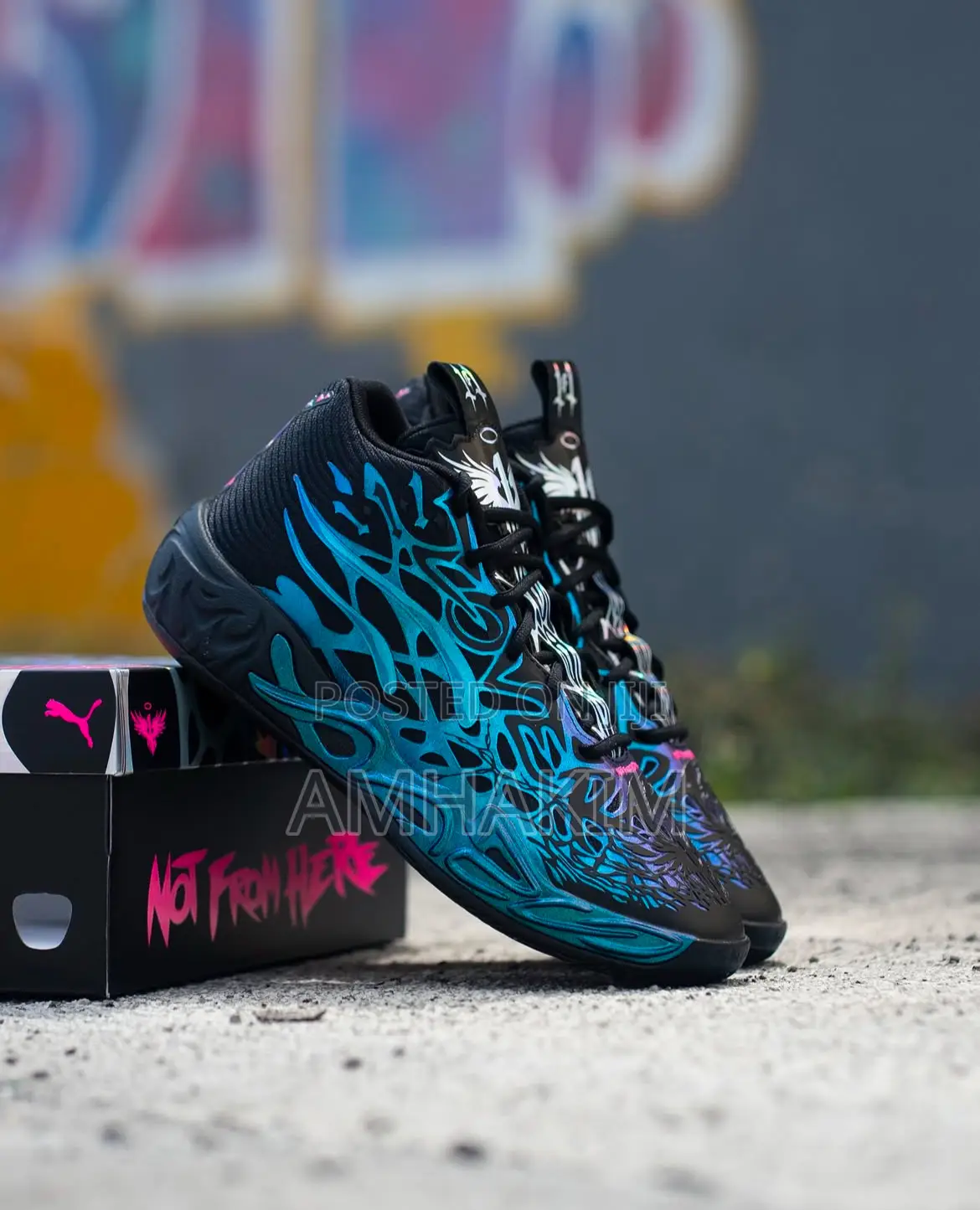 Classic Puma Lamelo Black,Blue,Pink Sous Carton in Stock