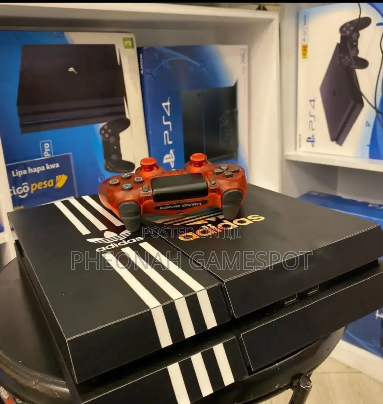 Chipped Playstation 4 Console