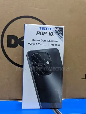 New Tecno Pop 10C 64 GB Gray