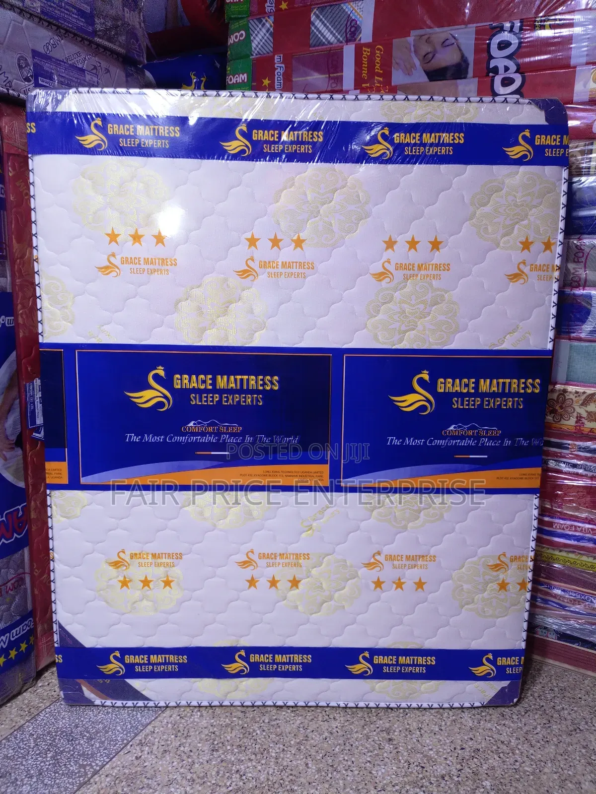 Grace Foam Mattresses High Density 6x6 By8 Inches