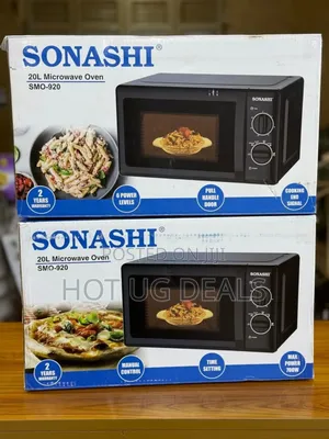 Sonashi Electric Microwave Oven 20l / 20 Liters - Black