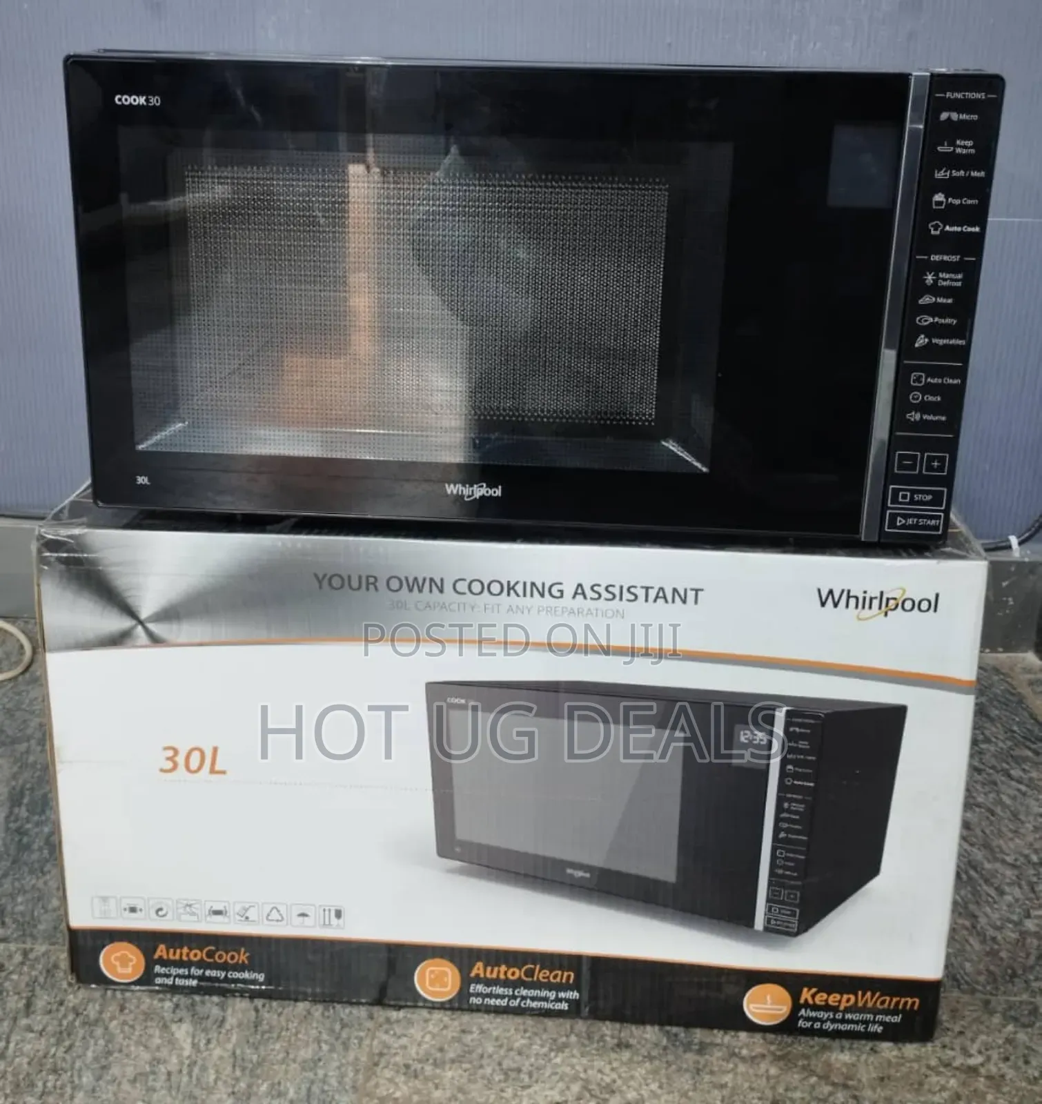Whirlpool 30l Magicook Pro Digital Microwave Oven