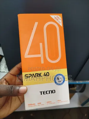 New Tecno Spark 40 128 GB Black