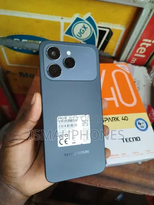 New Tecno Spark 40 128 GB Black