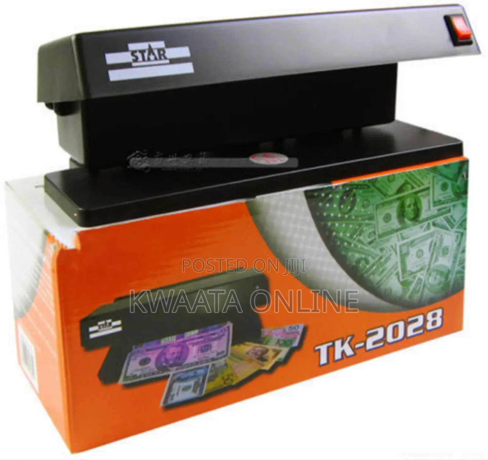 Star Counterfeit Money Detector, Black