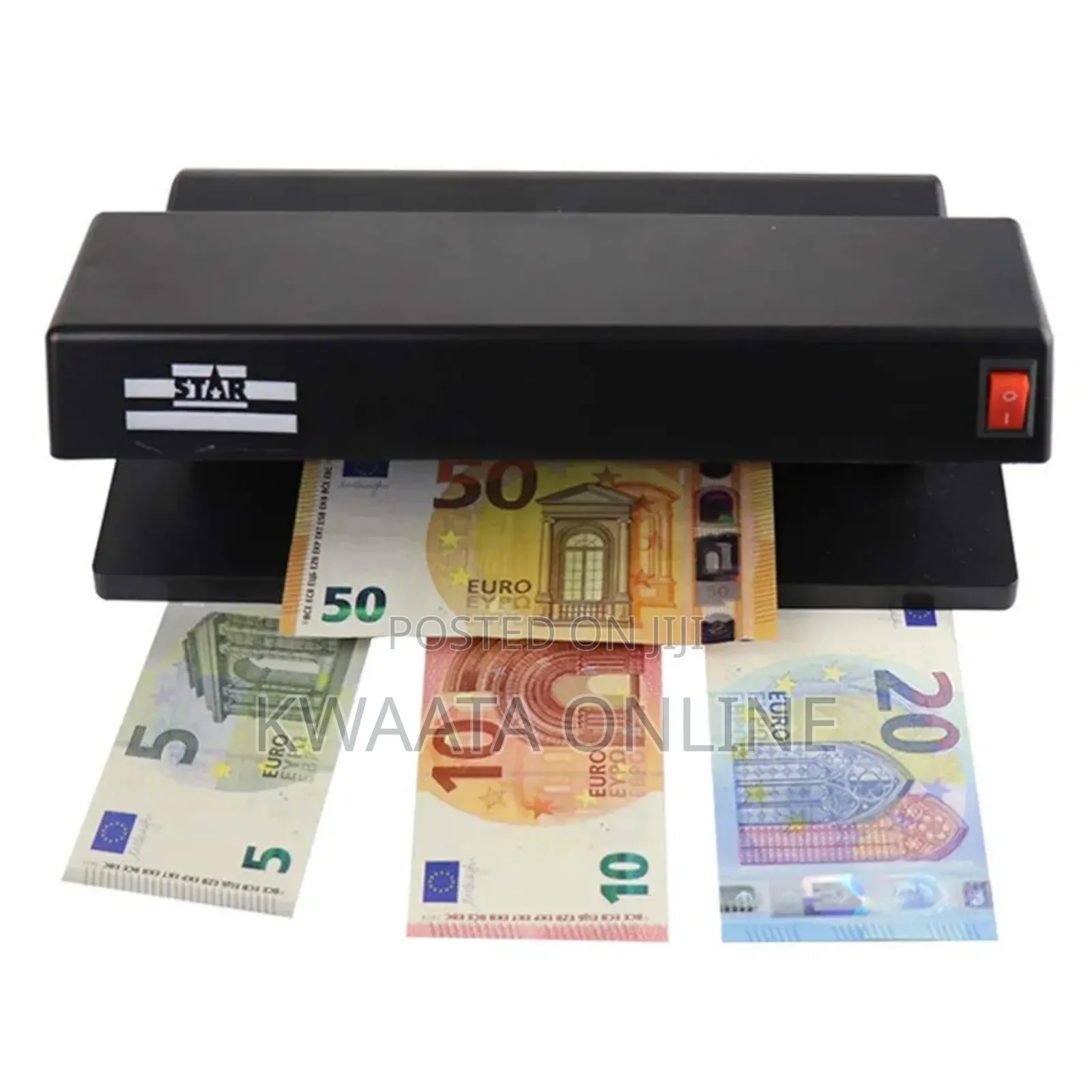 Star Counterfeit Money Detector, Black