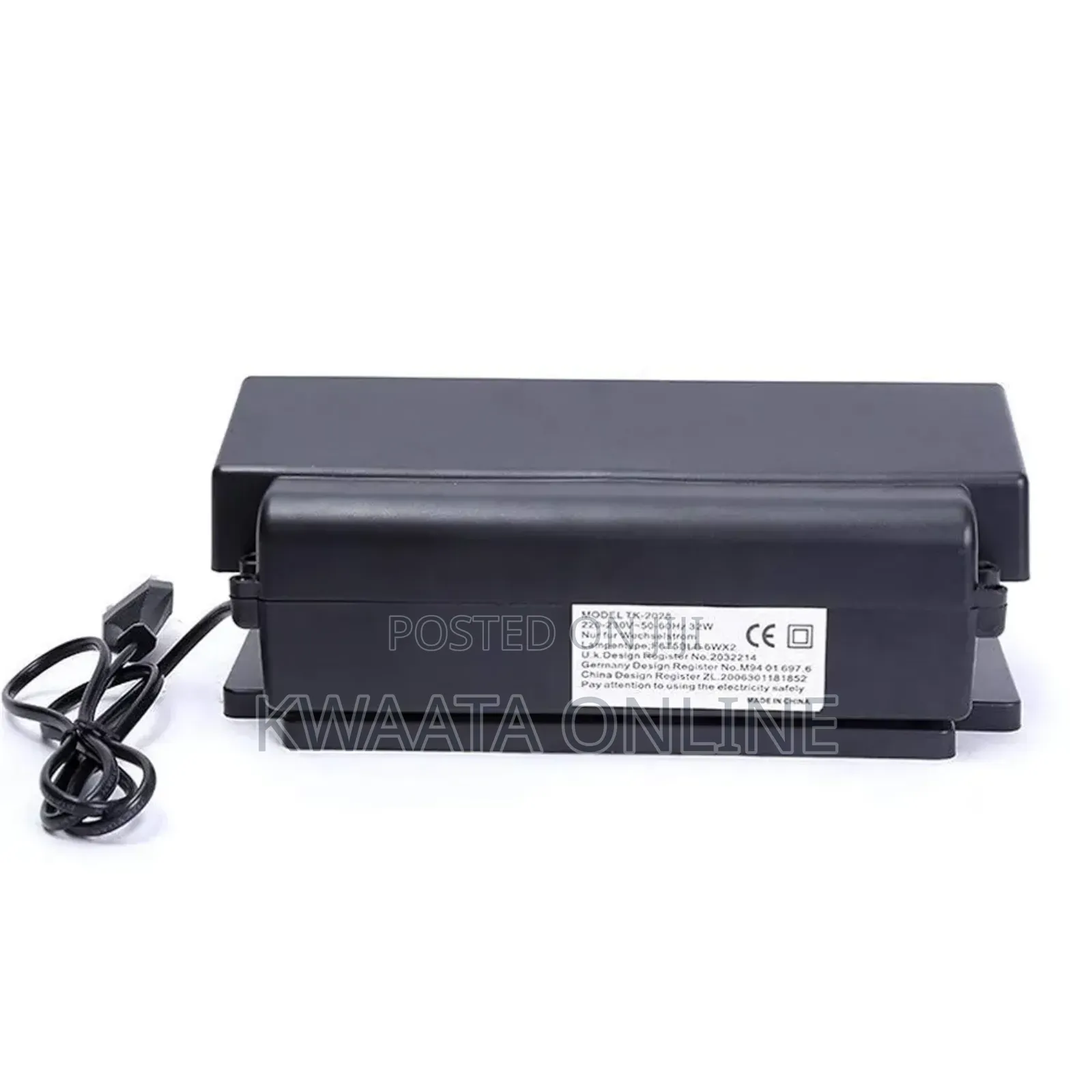 Star Counterfeit Money Detector, Black