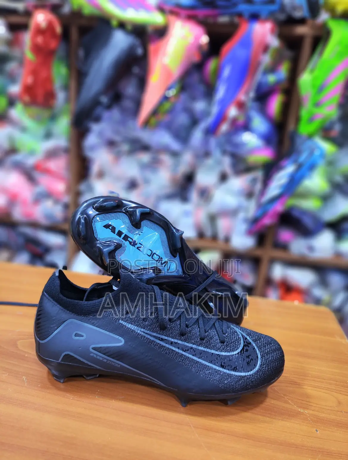 New Nike Air Zoom Vapor 16 Elite Fg Black in Stock