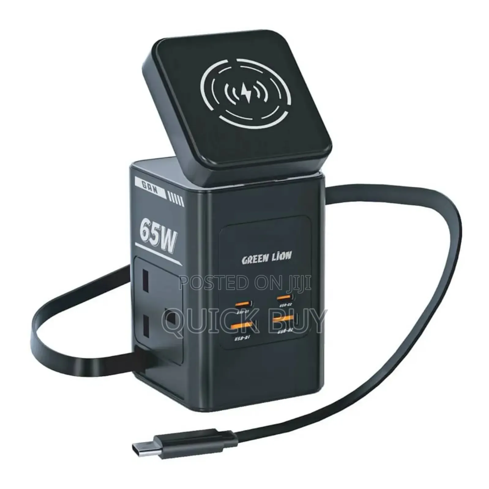 Green Lion 8-in-1 Power Station Travel Adapter