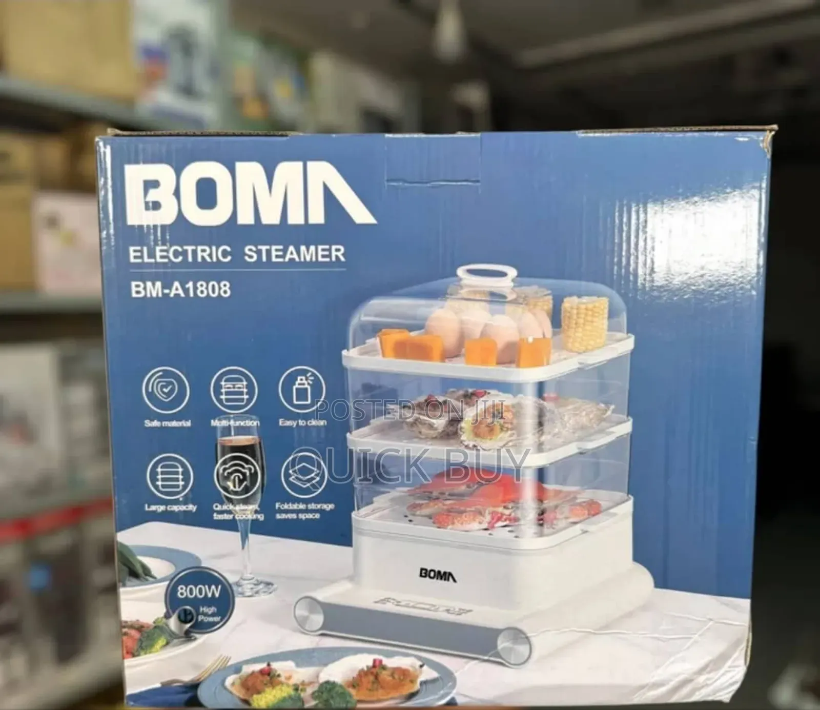 New Boma 18litrea Food Steamer-German Lot