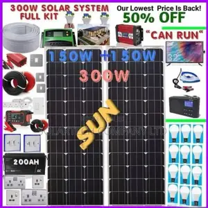 300w Original and Durable Solar System Full Kit Hemk