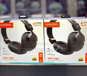 Brand New Porodo Soundtec Onyx Sonic Wireless Headphones
