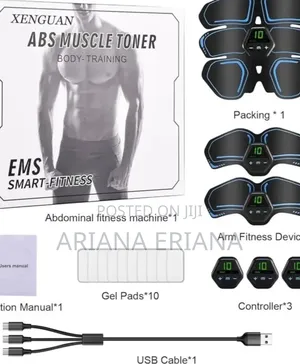 Photo - Ems Abs Maker Electric With Biceps and Triceps Sticker