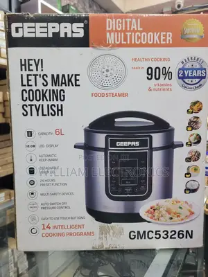 Digital Multifunctional Cooker Geepas Gmc5326n