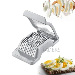 Manual Hand Press Egg Slicer