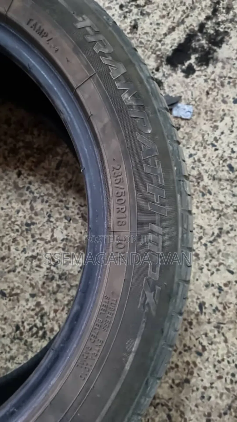 235/50r18 Transpath Toyo Foreign Used Tyres