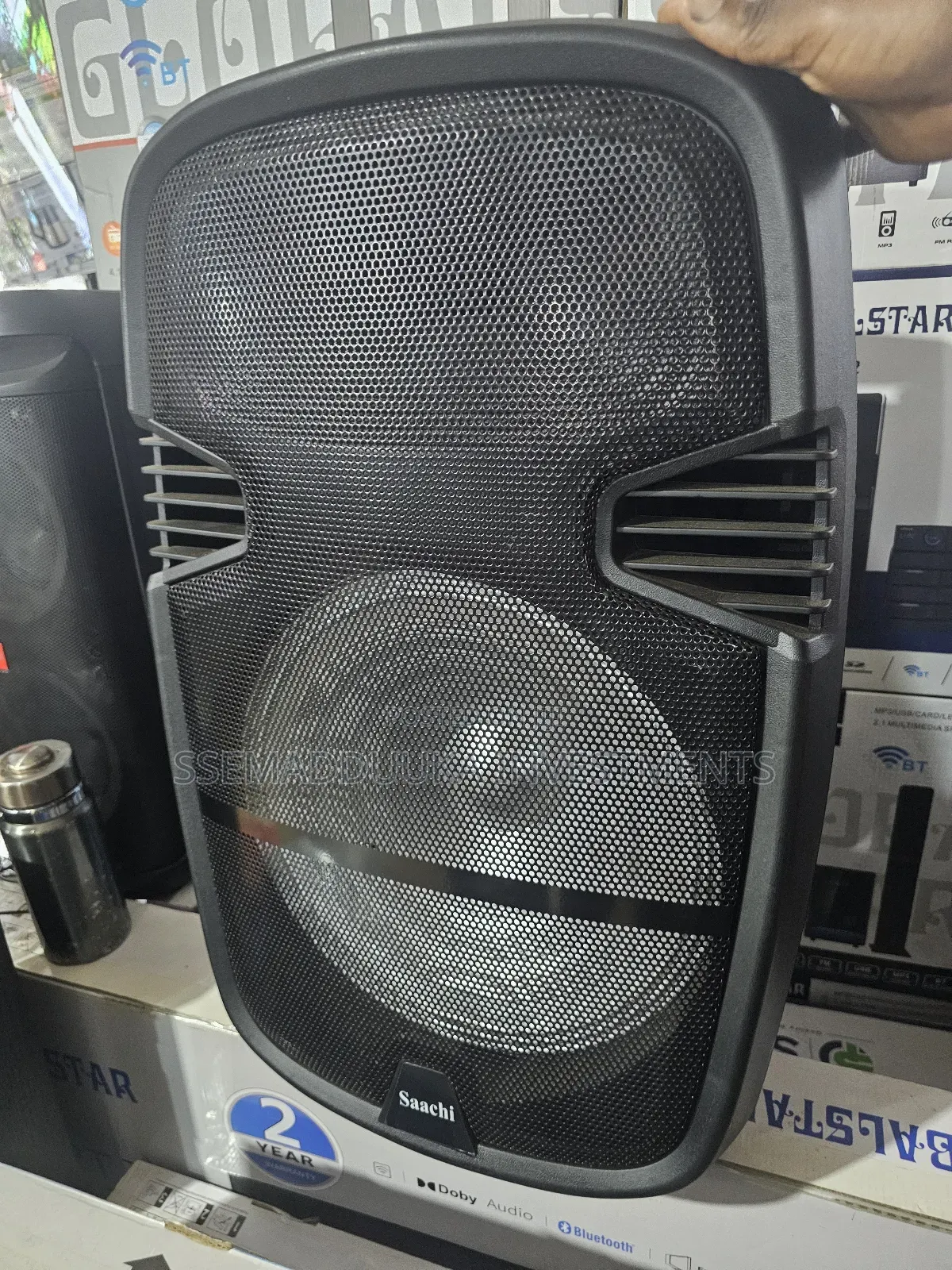 Saachi Rechargeable Trolley Speaker