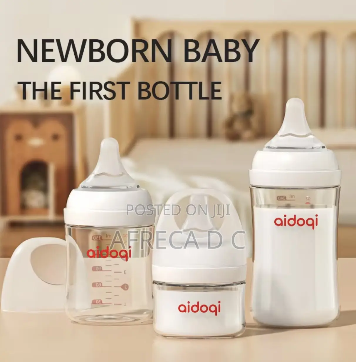 Baby Feeding Glass Bottles Anti Colic Unbreakable Glass