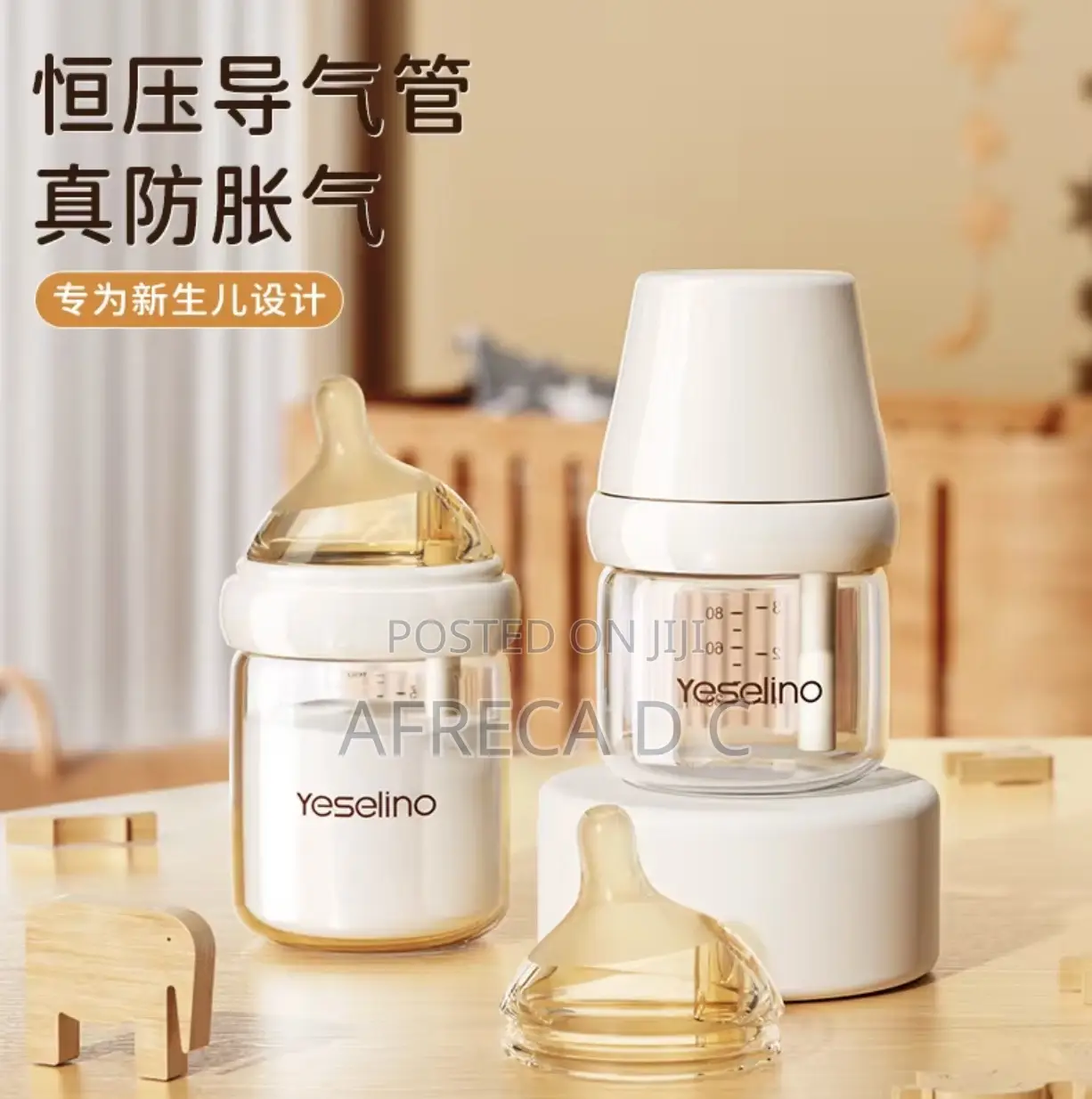 Baby Feeding Glass Bottles Anti Colic Unbreakable Glass