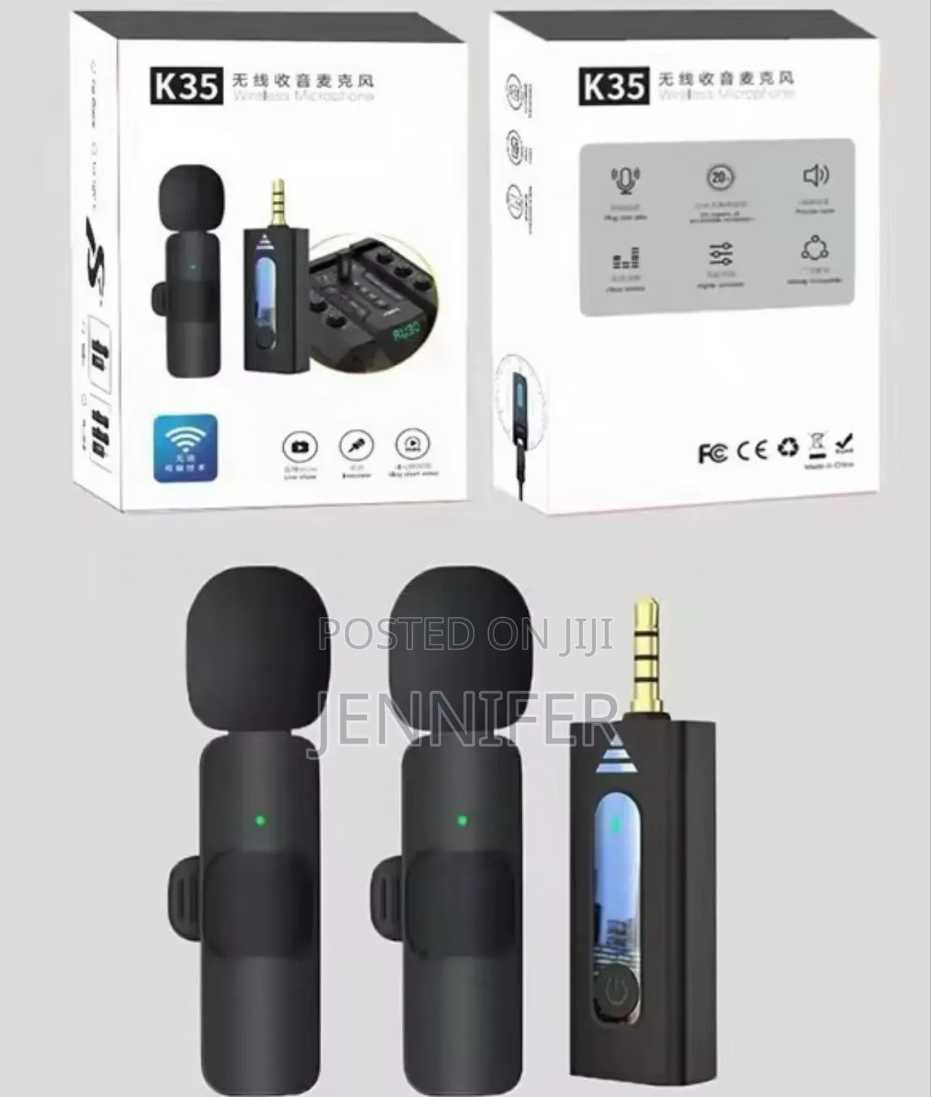 Wireless Phone Microphone for Video and Podcast Audio
