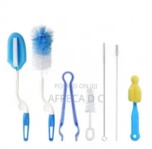 7pcs Bottle Cleaning Brush Nipple Cleaner