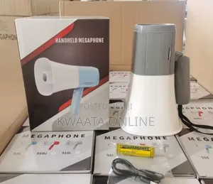 Photo - Megaphone Speaker Horn Recorder Player Bluetooth Pa System