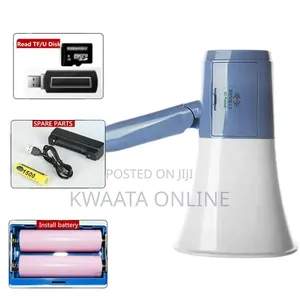 Megaphone Speaker Horn Recorder Player Bluetooth Pa System