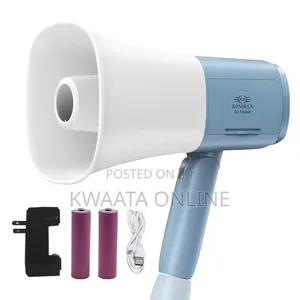 Megaphone Speaker Horn Recorder Player Bluetooth Pa System