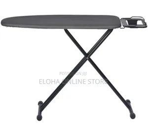 Heat Resistant Fabric Ironing Board With Iron Rest