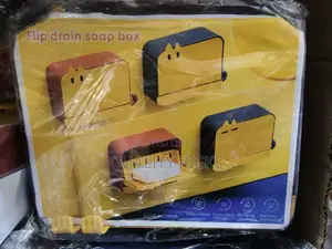 Simple Seld Adhesive Soap Bathroom Soap Holder With Lid