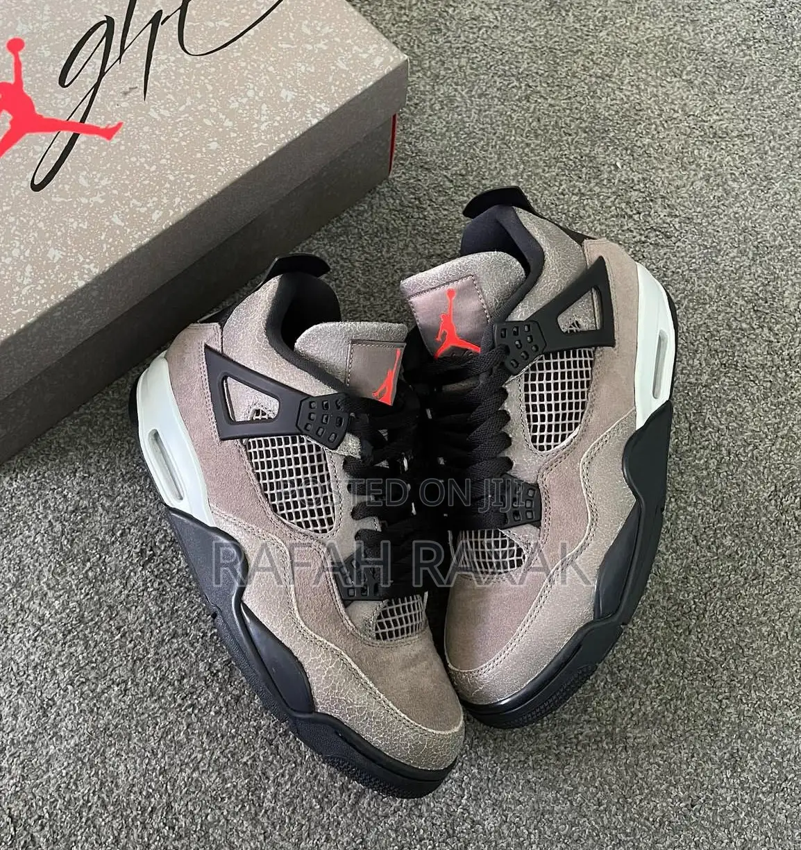 Original Air Jordan 4 Retro “Taupe Haze” Sneakers