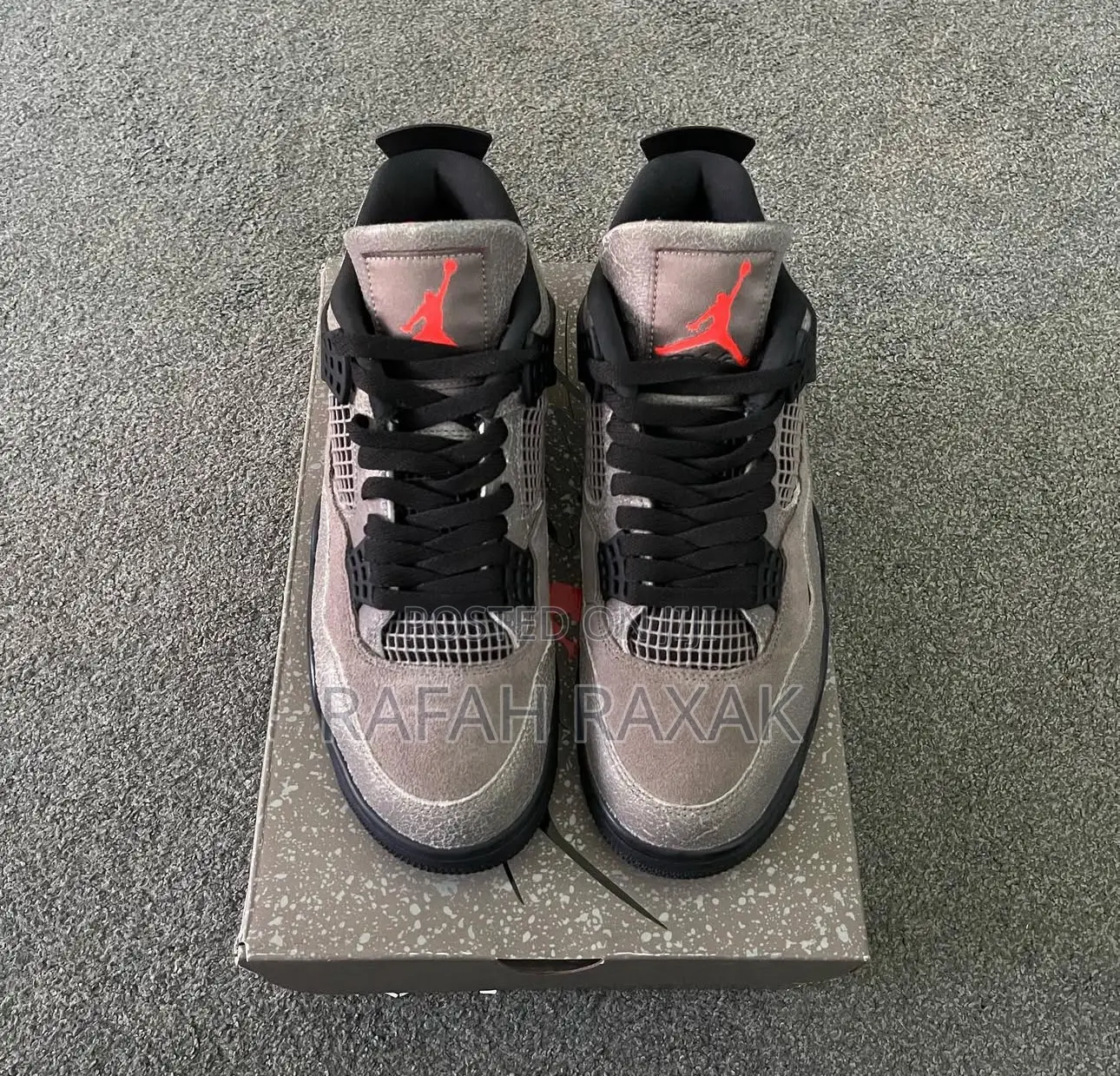 Original Air Jordan 4 Retro “Taupe Haze” Sneakers