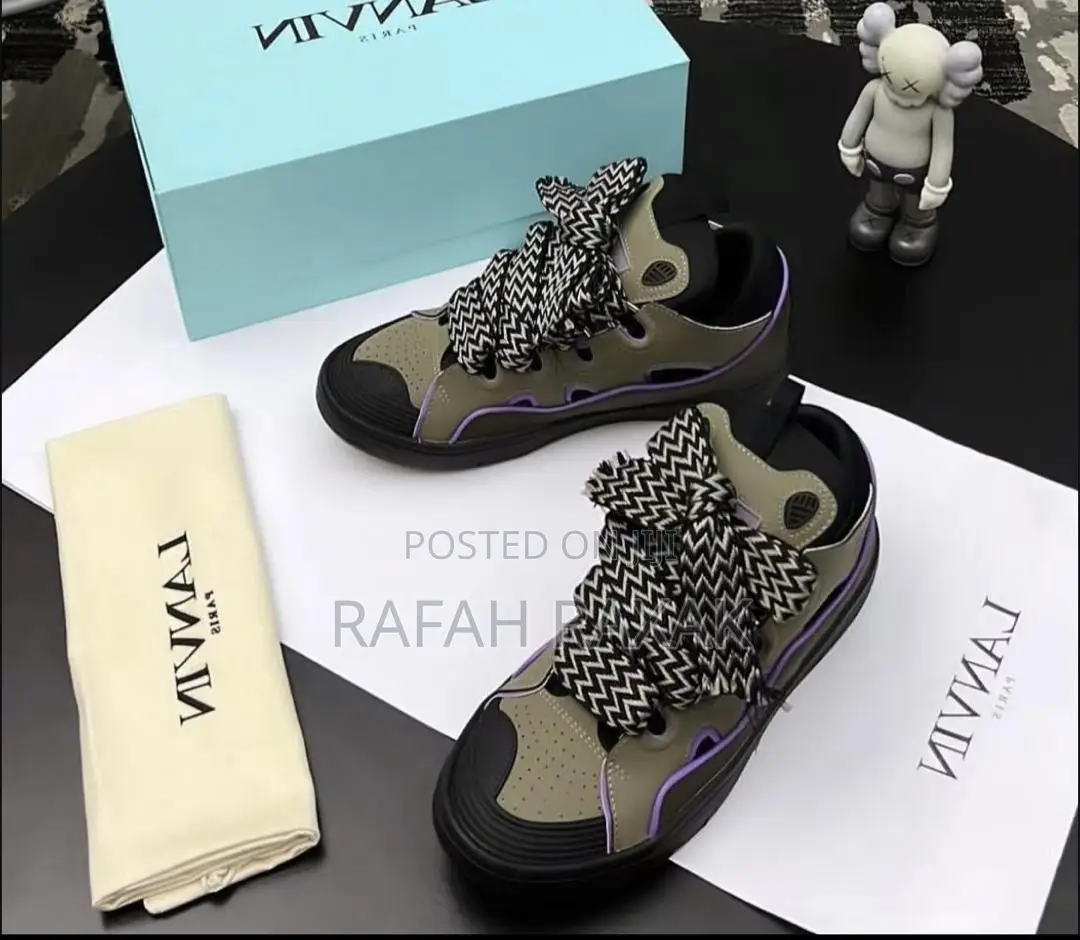 Original Lanvin 5 Stars Courb Luxury Fashion Designer Shoes
