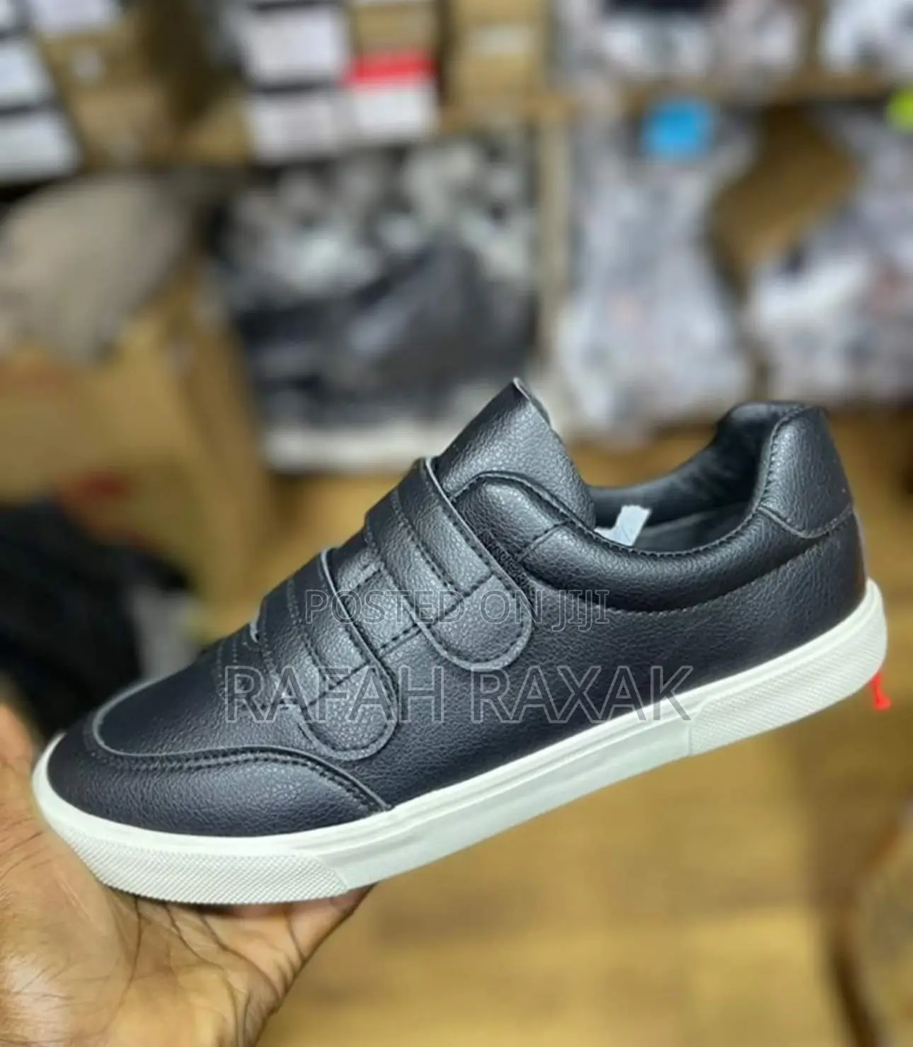 New Classic Black/White Leopard Casual Easy Sneakers