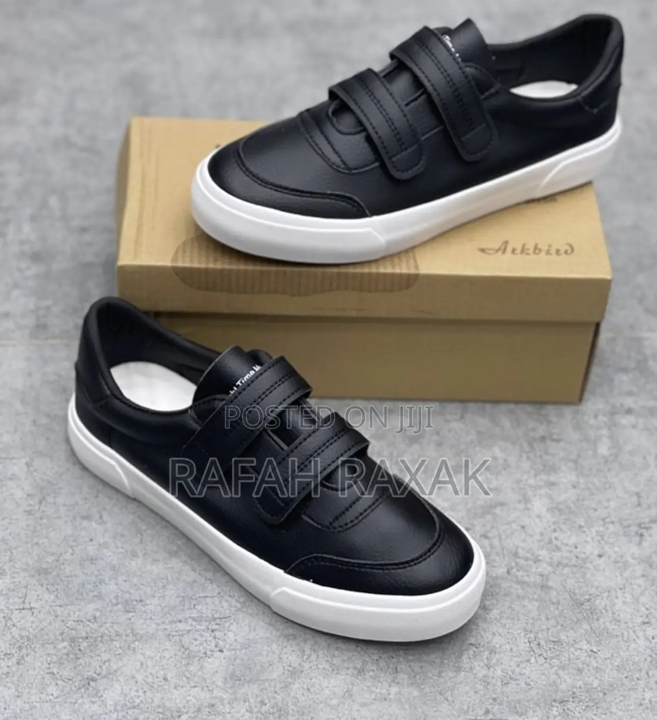New Classic Black/White Leopard Casual Easy Sneakers