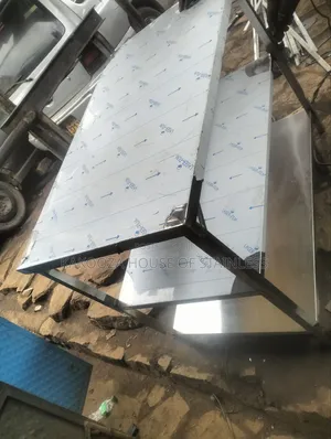 Stainless Working Table With Three Shelves