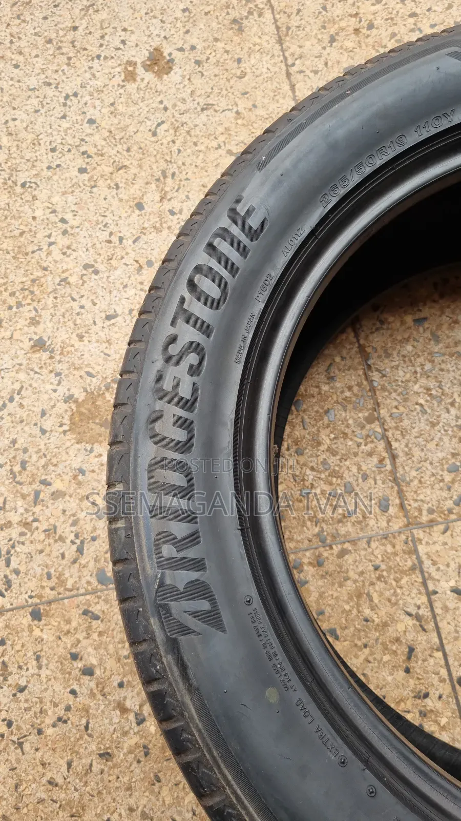 265/50r19 Used Bridgestone Tyres(Alenza)