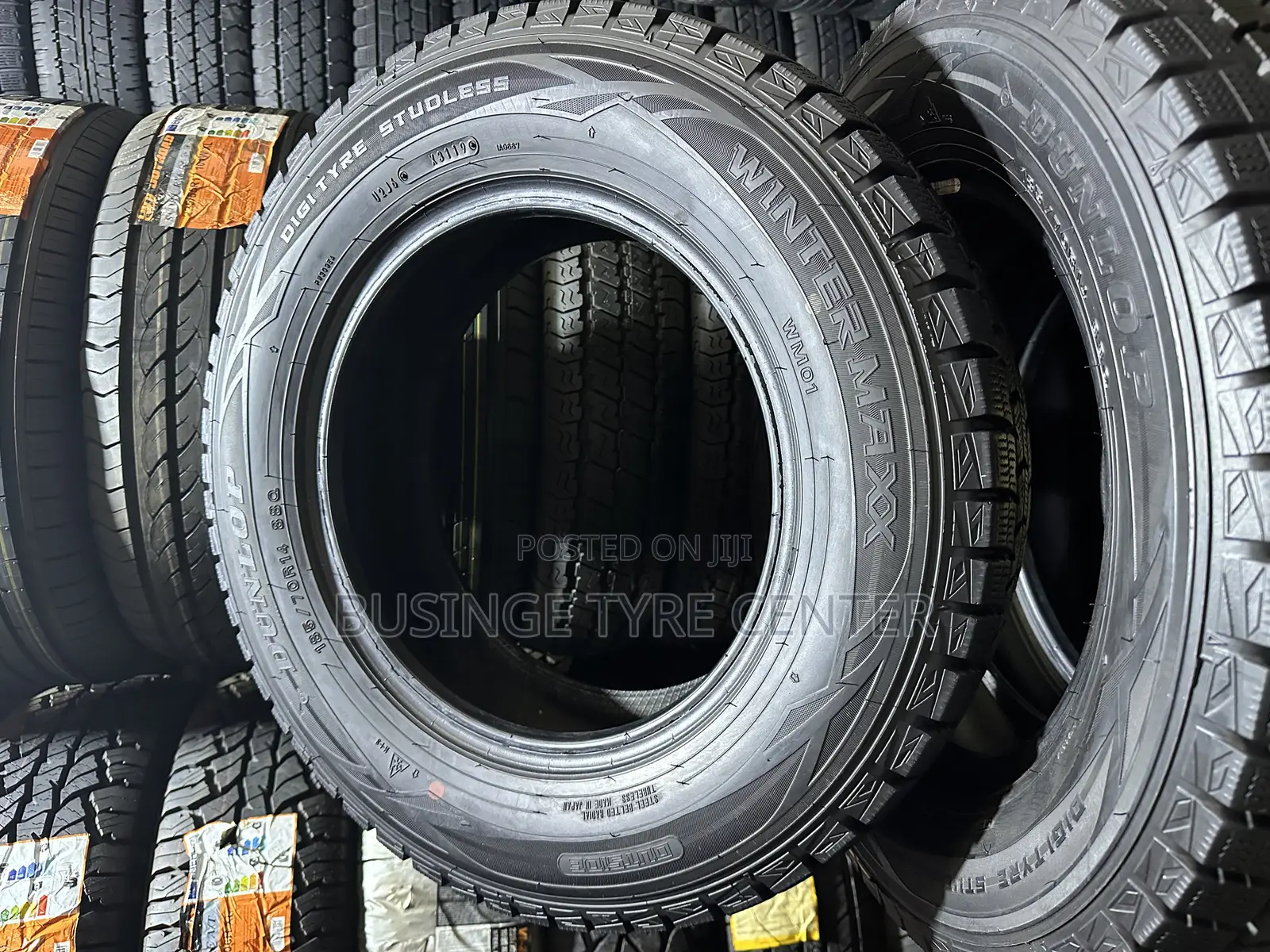 185/70r14 Dunlop Foreign Used Tires Good Condition