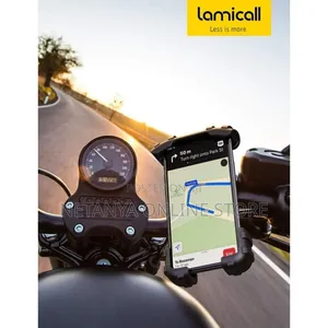 Bicycle and Motorcycle Phone Holder With Corner Guard