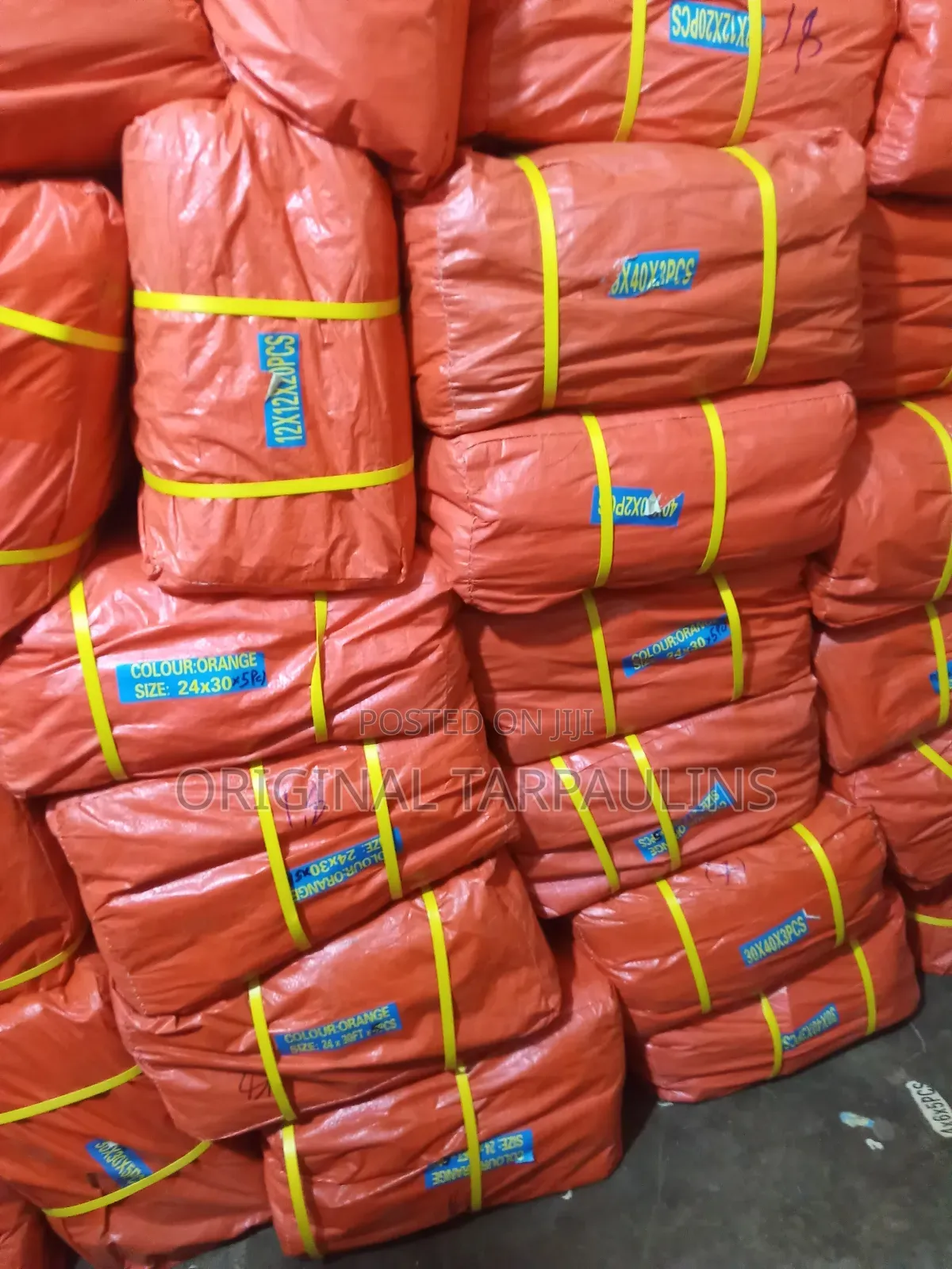 Orange Heavy Duty Sizes
