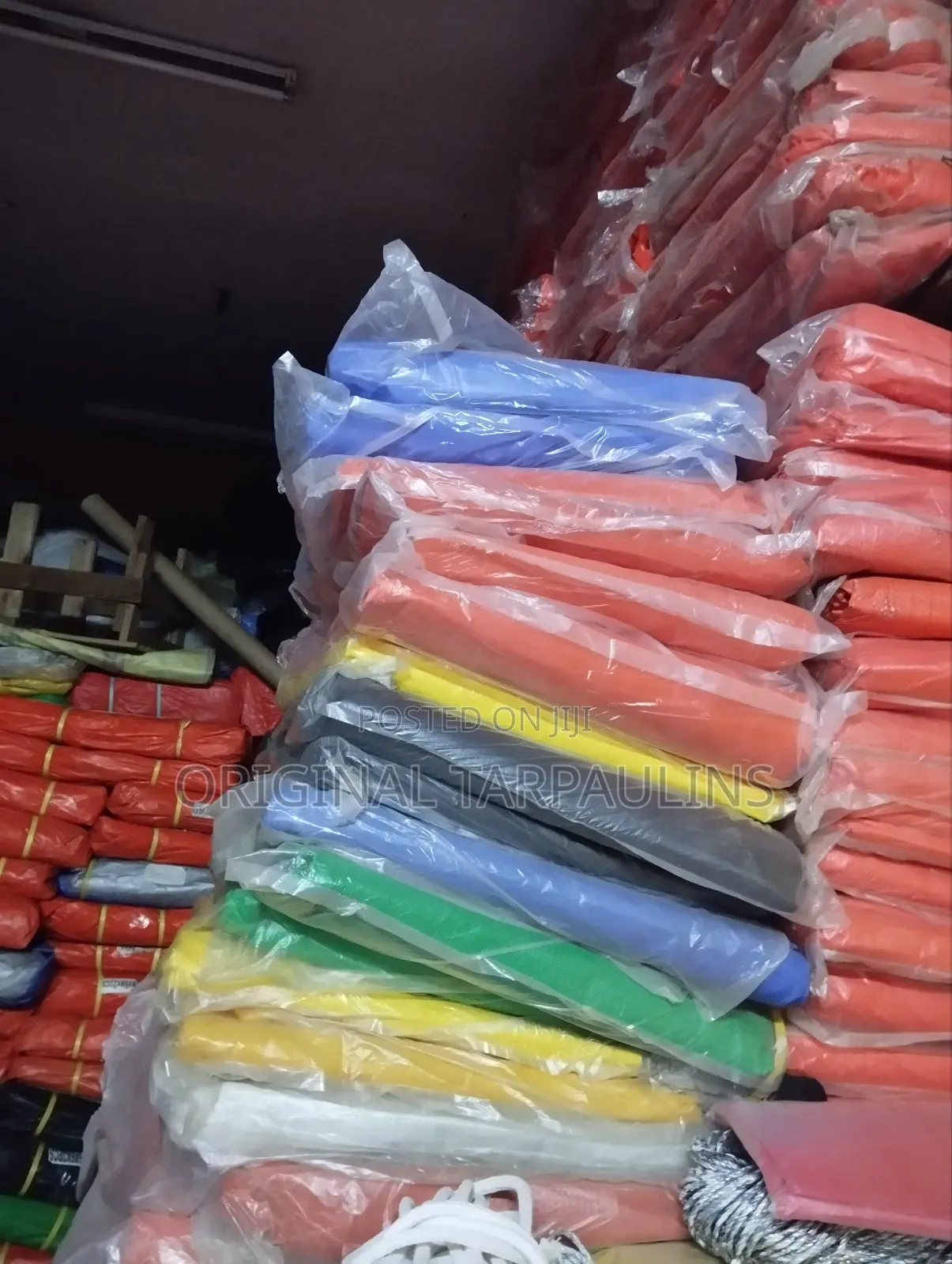 Orange Heavy Duty Tarpaulins
