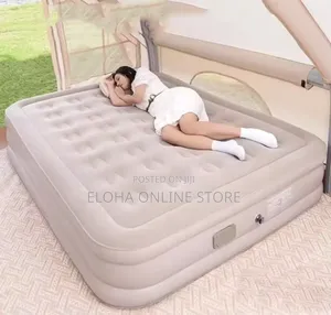 Self Inflated Big Size Air Mattress Bed With Built in Pump