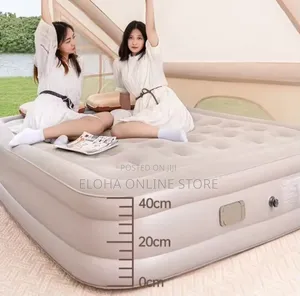 Self Inflated Big Size Air Mattress Bed With Built in Pump