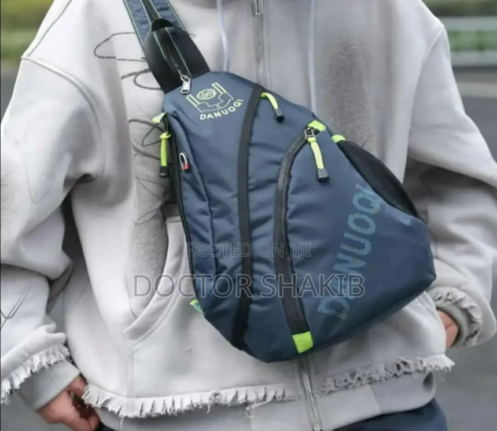 Unique Men's Dual Purpose Chest Bag(Sling Bag)