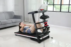 Multifunctional Fitness Foldable Treadmill With LCD Display