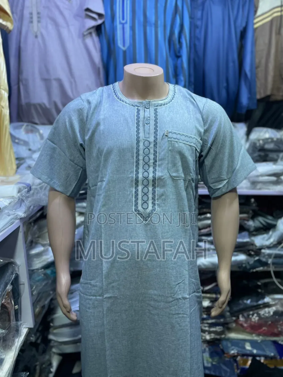 Short Sleeve Kanzu1