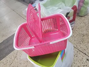 Plastic Mukwano Shopping Baskets/Supermarket Shopping Basket