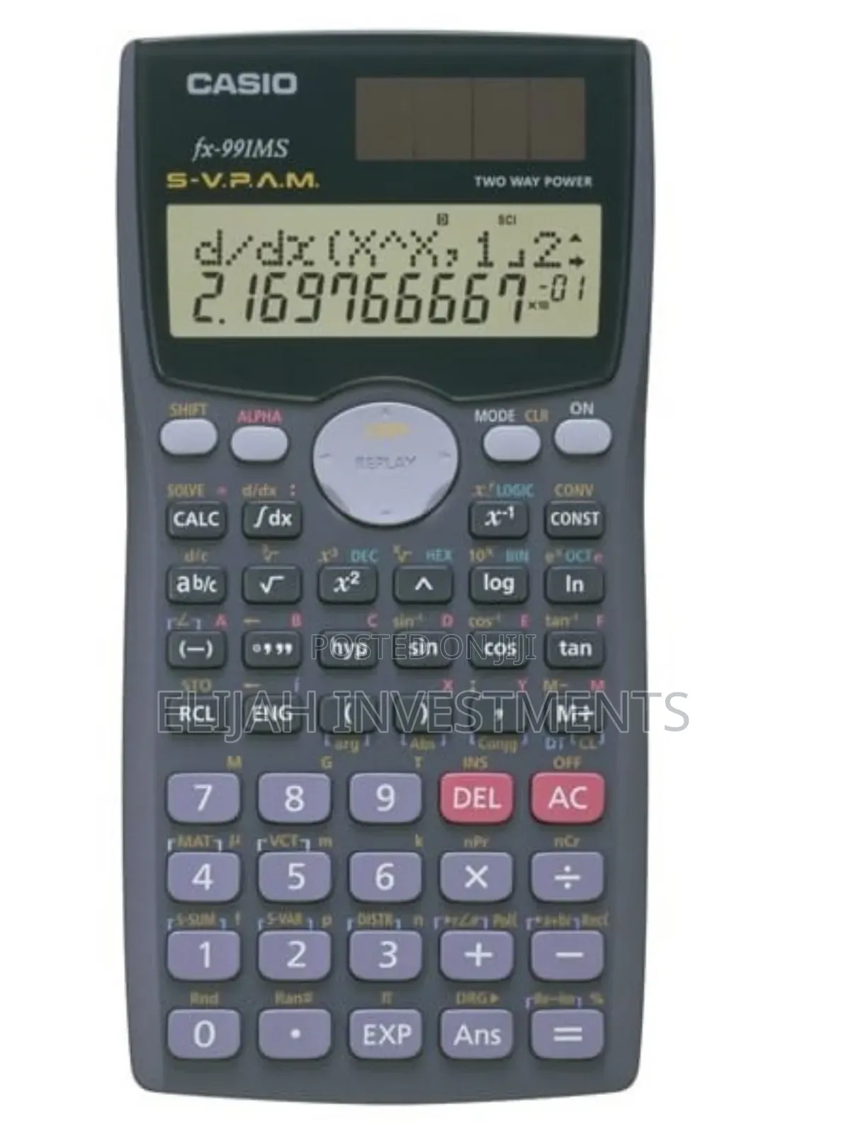 Casio Fx991 MMS Scientific Calculator Solar Powered